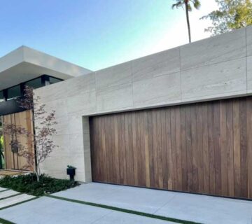 Bifold garage doors Newport Beach California