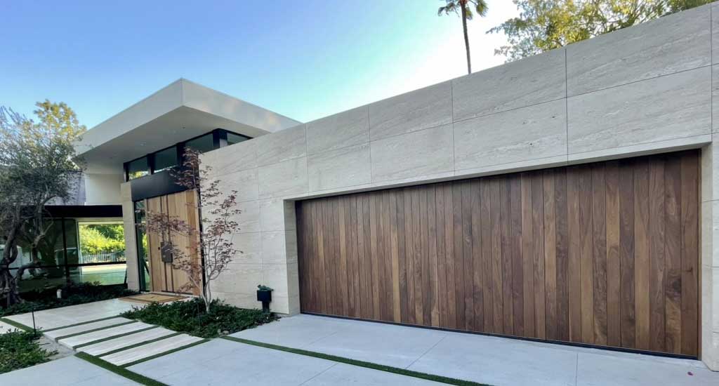 Bifold garage doors Newport Beach California