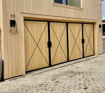 Bifold garage doors in Orange County CA